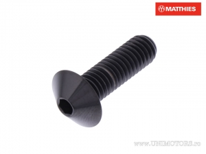 Bolt cap Pro Bolt M6 x 1.00 x 20 mm black titanium - JM