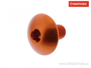 Bolt Cap Screw Pro Bolt M6 x 1.00 x 10 mm Orange Aluminum - JM