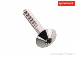 Bolt cap screw Pro Bolt M6 x 1.00 x 35 mm stainless steel A4 silver - JM