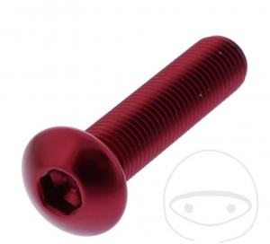 Bolzenkappe Pro Bolt M10 x 1.25 x 45 mm rot eloxiert - JM