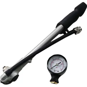 Bomba de amortiguador de alta presión - Negro, Plateado - 38050082