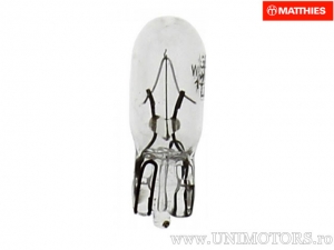 Bombilla de faro sin base W3W W2.1X6.5D JMP 12V 3W - JM