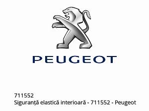 Borgveer binnenzijde - 711552 - Peugeot