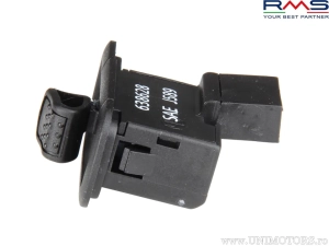 Botão de sinalização - Aprilia / Derbi / Gilera / Piaggio 50-100-125-150-180-200-250-400-500cc - RMS