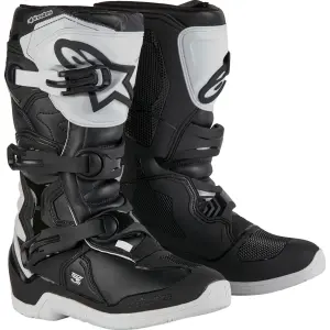 Botas Youth Tech 3S - Negro, Blanco - Juvenil - 34110677