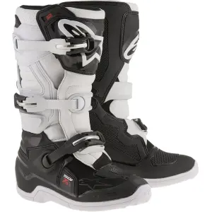 Botas Youth Tech 7S - Negro, Blanco - Juvenil - 34110347