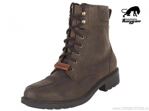 Bottes de moto Furygan Melbourne D30 WP marron (marron) - Furygan