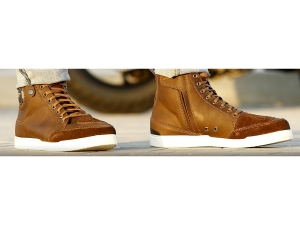 Bottes de moto Urban Unisex Seventy modèle SD-BC7 couleur: marron