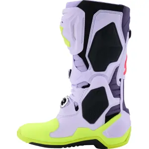 Bottes Tech 10 Superventilées - Diva Rose, Violet, Jaune Fluo - Adulte - 34103379
