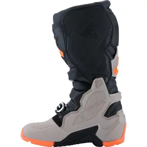 Bottes Tech 7 Enduro - Noir, Orange Fluo, Gris Chaud - Adulte - 34103436