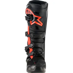 Bottes Tech 7 - Noir, Rouge Fluorescent - Adulte - 34103286