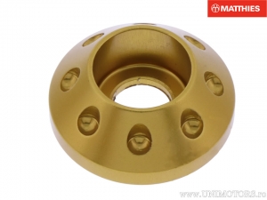 Boulon Conique M6 6.00 x 26.00 x 10.00 mm Aluminium Or - JM