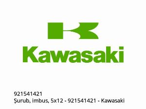 Bout, inbus, 5x12 - 921541421 - Kawasaki