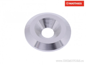 Bout met ring M5 5.00 x 19.00 x 3.20 mm aluminium zilver - JM