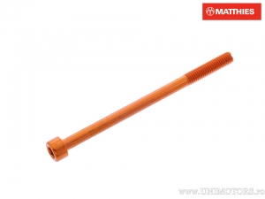 Boutkap Pro Bolt M6 x 1.00 x 90 mm aluminium oranje - JM
