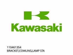 BRACKET,COWLING,LAMP STA - 110461354 - Kawasaki