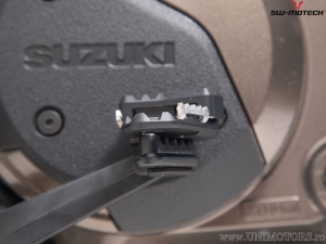 Brake Pedal Extension Black Color - Suzuki V-Strom 1050 ('19-) - SW-Motech