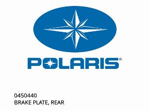 BRAKE PLATE  REAR - 0450440 - Polaris