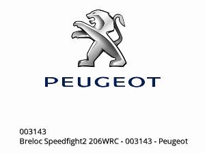 Breloc Speedfight2 206WRC - 003143 - Peugeot