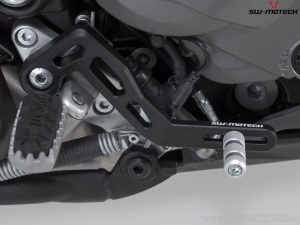 Bremshebel Aluminium schwarz - Ducati Multistrada 950 ('18-) / 1260 ('17-) - SW-Motech