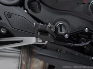 Bremshebelverlängerung schwarz - Kawasaki Versys 650 ('21-) - SW-Motech