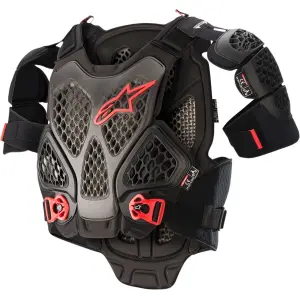 Brustschutz A-6 - Schwarz, Rot, Anthrazit - Erwachsene - XL/2XL - 27011072