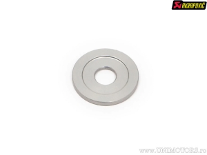Bucsa distantier - model: DR 155 - material: aluminiu - culoare: argintiu - Akrapovič