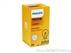 Bulb PSX26W PG18.5d-3 12V 26W - Philips