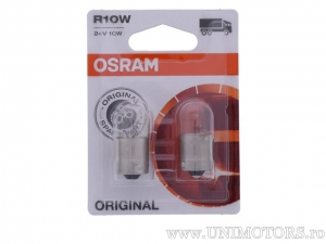 Bulb R10W BA15S 24V 10W blister 2 pieces - Osram