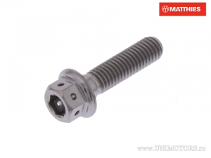 Bullone esagonale doppio Pro Bolt M5 x 0.80 x 20 mm Titan Racing Grip - JM