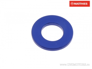 Bullone M8 8.00 x 16.00 x 1.50 mm alluminio blu - JM