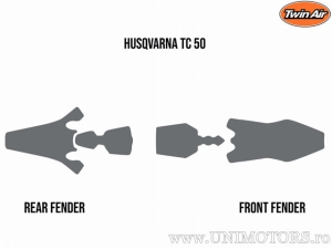 Burete respingere murdarie set - Husqvarna TC 50 ('17-'22) / TC 50 Mini ('18-'22) - Twin Air