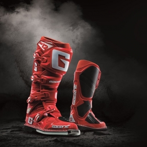 Buty enduro/cross Gaerne SG 12 Solid czerwone: Rozmiar - 44