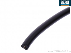 Câble de fil de bougie PVC diamètre: 7mm couleur noire prix pour 1m - Beru