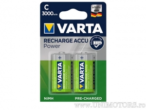 C Akkumulátor Töltő ACCU Power 1.2V 3000mAh buborékcsomagolás 2db - Varta