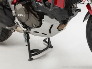 Caballete central - acero - color: negro - Ducati Multistrada 1200 / S / 1260 - SW-Motech