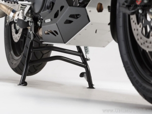 Caballete central - acero - color: negro - Suzuki V-Strom 1000 ('14-) / 1050 ('19-) - SW-Motech