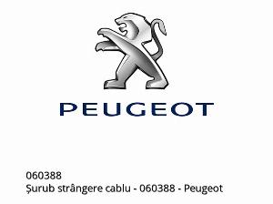 CABLE PINCH BOLT - 060388 - Peugeot