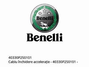 CABLE THROTTLE CLOSING - 40330P250101 - Benelli