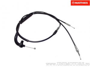 Cablu acceleratie - Kawasaki KMX 125 B ('91-'03) / KMX 125 B 80 Km/h ('91-'03) - JM