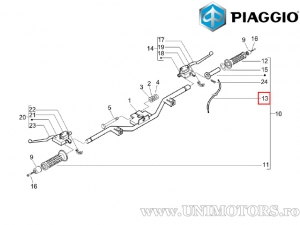 Cablu acceleratie Piaggio Beverly 125 / Beverly 250 - Piaggio
