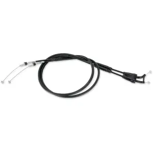 Cablu de accelerație cu camasa din vinil neagra - HUSQVARNA SM 450 R / SM 510 R / SM 610 / TC 250 / TE 250 / TE 450 - Moose