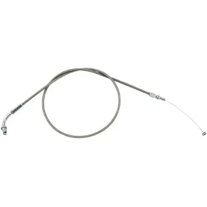 Cablu de accelerație/ralenti din oțel inoxidabil Armor Coat pentru cruisere - Crom - Standard - MP620302