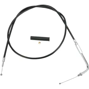 Cablu din vinil negru - Negru - 06500405
