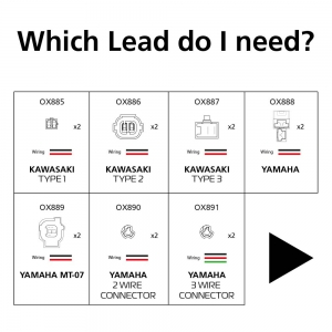Cabluri semnalizari Kawasaki (tip 3) - 2 bucati - Oxford