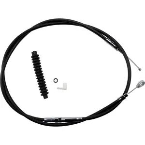 Cabos de embreagem em vinil preto de alta eficiência - Preto - +25,4 cm (10") - 06521440