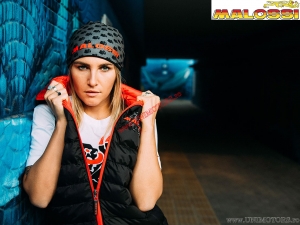 Caciula casual (neagra / gri) - Malossi