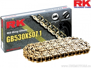 Cadena RK dorada X-Ring GB530 XSOZ1 / 124 - RK
