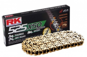 Cadena RK X-Ring dorada GB525 XSO / 126 - RK