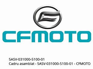Cadre complet - 5ASV-031000-5100-01 - CFMOTO